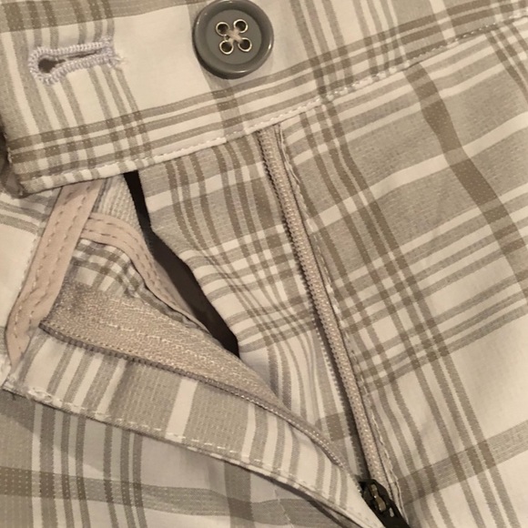 Nike Golf dri fit plaid performance athletic golfing preppy trouser pant size 8 - Picture 7 of 13